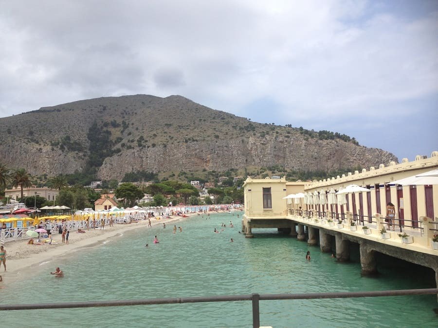 Mondello beach Palermo