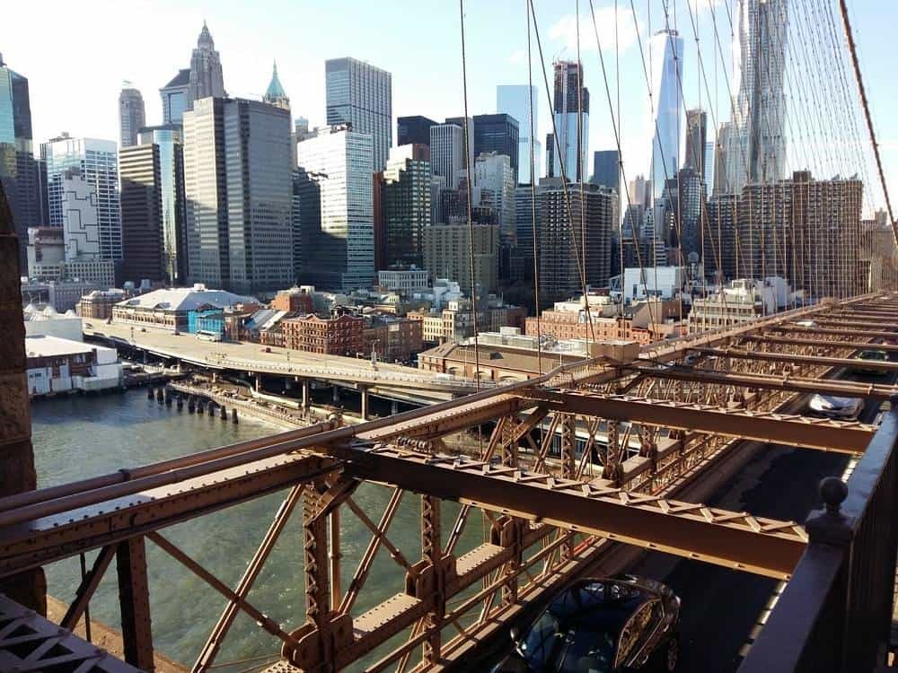 Views from Brooklyn Bridge