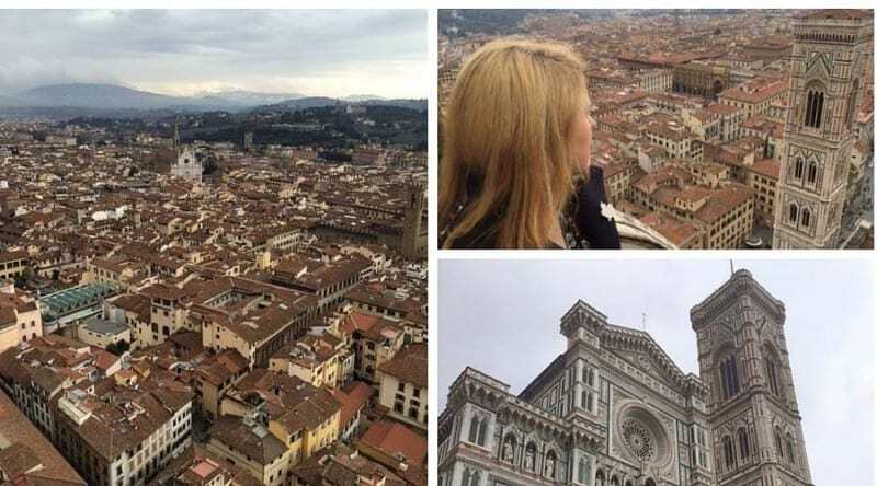 Views from the Duomo dome in Florence