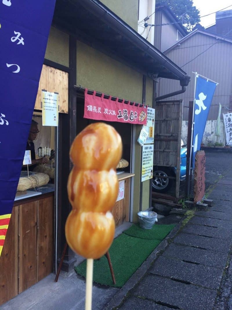 Japanese street food Dango