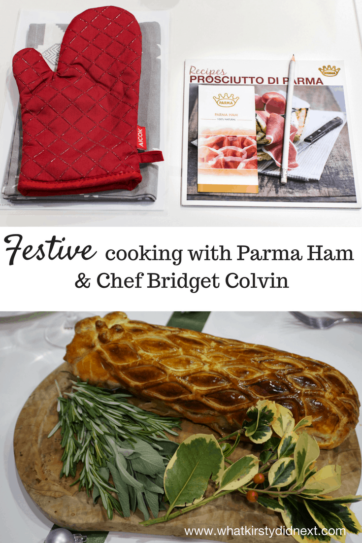 Festive cooking with Parma Ham & Chef Bridget Colvin