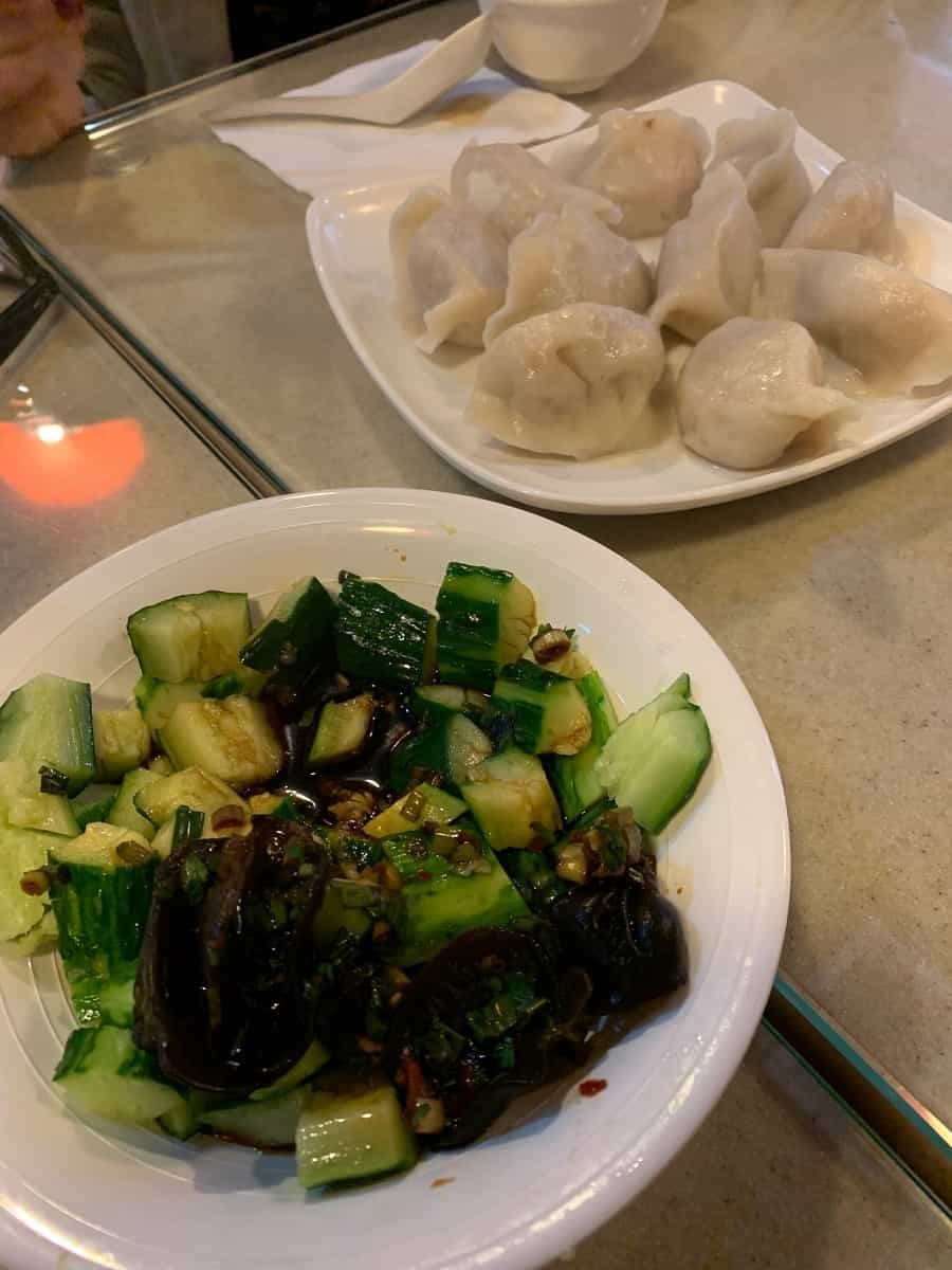 Dumplings from Wang Fu in Hong Kong