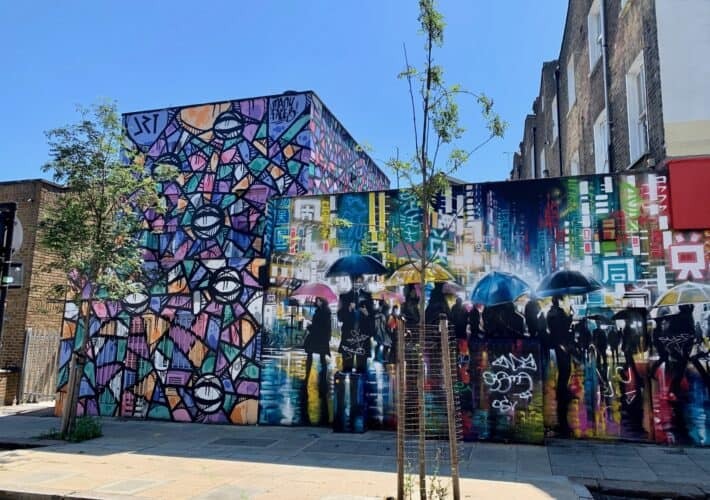 Street art in Camden