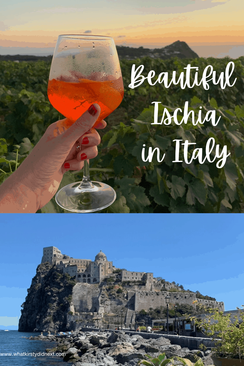 Ischia island in Italy