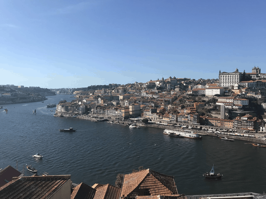 Porto cable car views