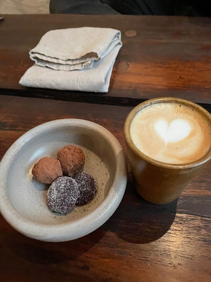 Coffee and petit fours