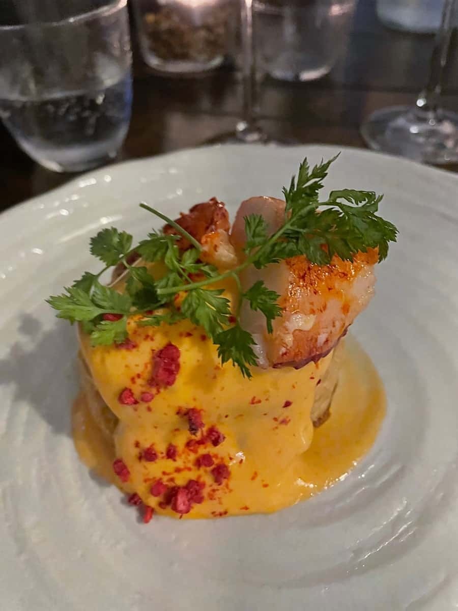 Lobster vol au vent with Marie Rose sauce