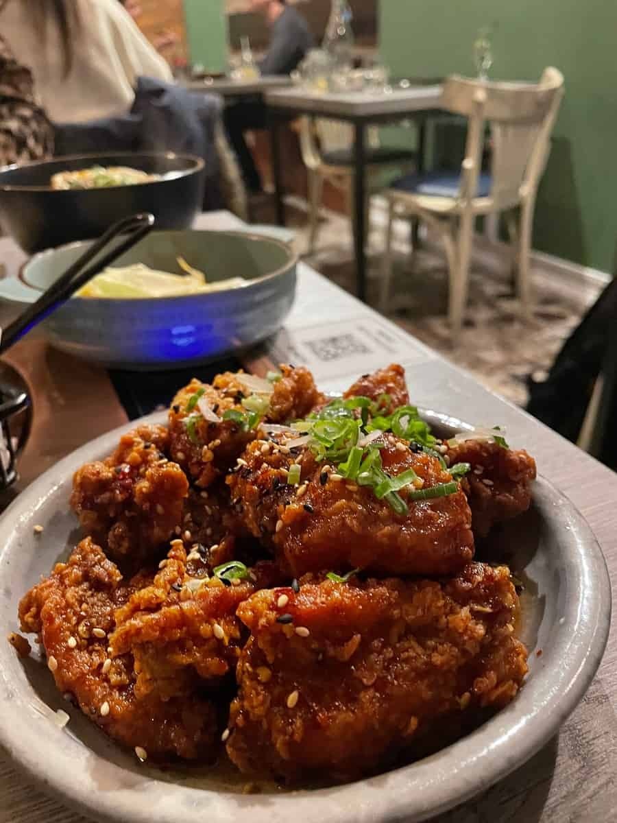 Korean fried chicken