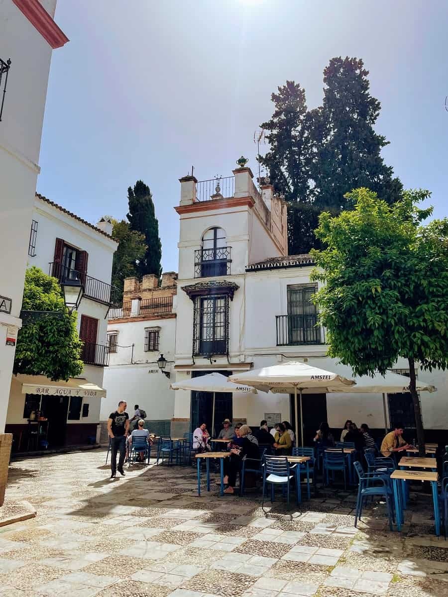 Santa Cruz area of Seville