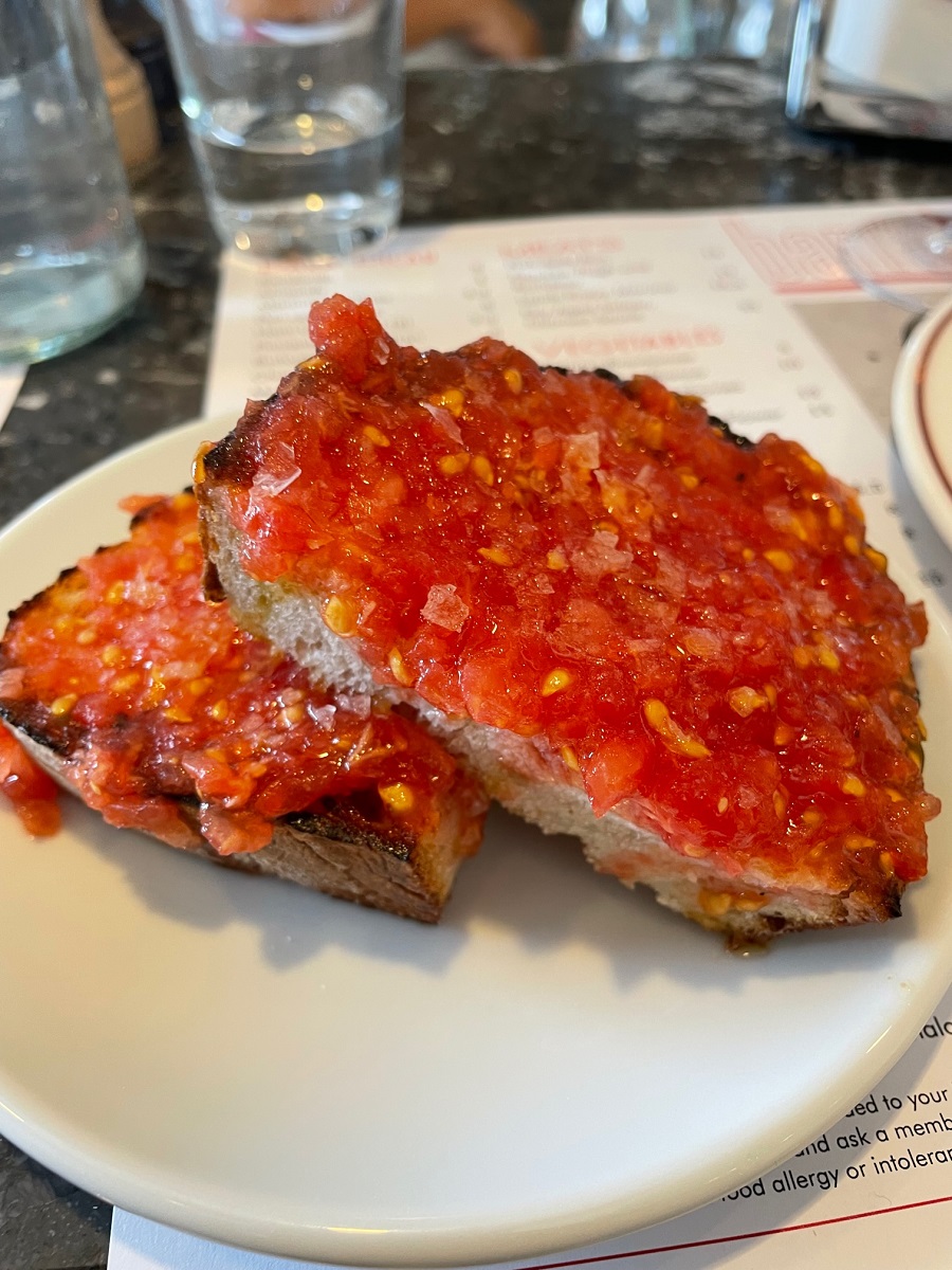 Pan con tomate from Barrafina
