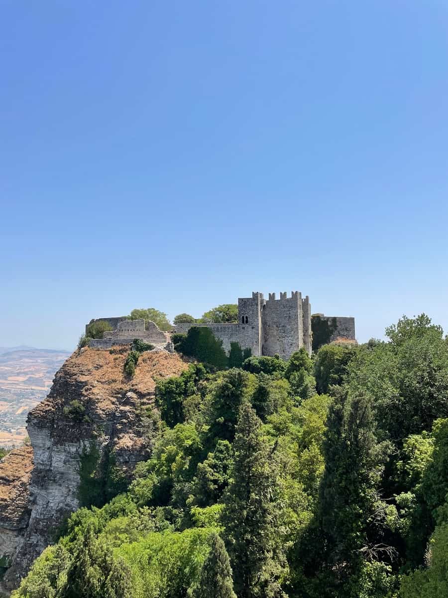 Pepoli Castle in Erice, Sicily